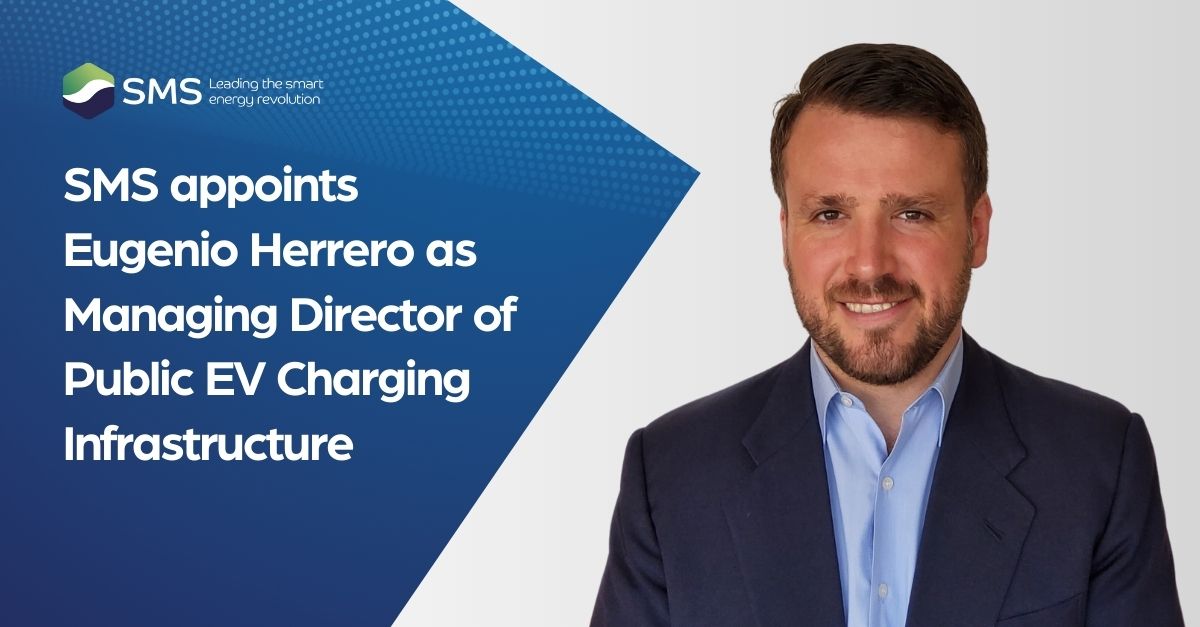 SMS appoints Eugenio Herrero as Managing Director of Public EV Charging Infrastructure
