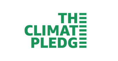 Image showing the Climate Pledge logo