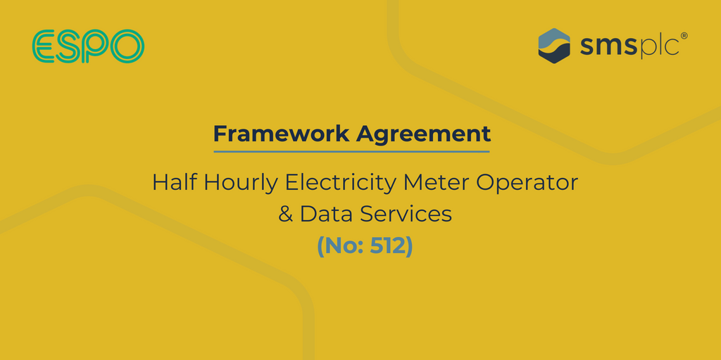 Framework Agreement, Half Hourly Electricity Meter Operator & Data Services