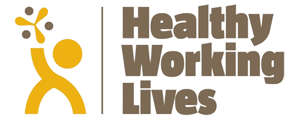 Healthy working lives logo